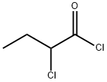 2-氯丁酰氯, 7623-11-2, 结构式