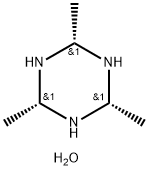 HEXAHYDRO-2,4,6-TRIMETHYL-1,3,5-TRIAZINE TRIHYDRATE Struktur