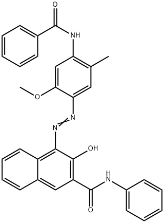 4-[[4-(Benzoylamino)-2-methoxy-5-methylphenyl]azo]-3-hydroxy-N-phenylnaphthalin-2-carboxamid