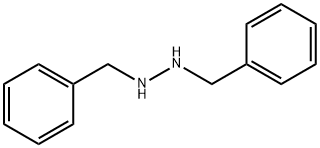 1,2-Dibenzylhydrazine 结构式