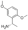 Benzenemethanamine, 2,5-dimethoxy-α-methyl-, (αS)- Struktur