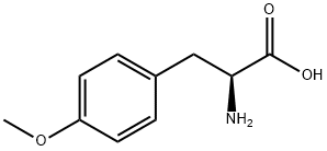 4-甲氧基苯丙氨酸 结构式
