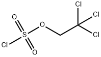 クロロ硫酸2,2,2-トリクロロエチル 化学構造式