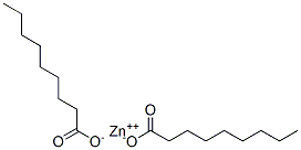 ビス(ノナン酸)亜鉛 化学構造式