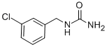 3-氯苯甲基脲 结构式