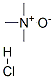 トリメチルアミンN-オキシド塩酸塩 化学構造式