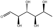 6-デオキシ-L-タロース 化学構造式