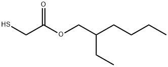 巯基乙酸异辛酯 结构式