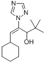 β-[(E)-シクロヘキシルメチレン]-α-(1,1-ジメチルエチル)-1H-1,2,4-トリアゾール-1-エタノール