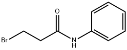 3-溴-N-苯基丙酰胺, 7661-07-6, 结构式