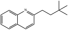 2-(3,3-Dimethylbutyl)quinoline Structure