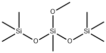 双(三甲基硅氧基)甲基甲氧基硅烷, 7671-19-4, 结构式