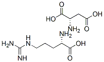 L-Arginine L-aspartate Struktur