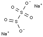 二亜硫酸二ナトリウム 化学構造式