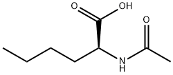 N-アセチル-DL-ノルロイシン 化学構造式