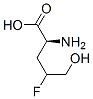 4-fluoro-5-hydroxynorvaline Structure