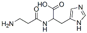 2-(3-aminopropanoylamino)-3-(3H-imidazol-4-yl)propanoic acid Structure