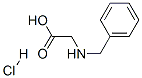 N-苄基甘氨酸盐酸盐, 7689-50-1, 结构式