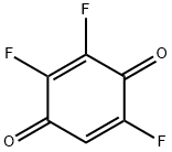2,5-Cyclohexadiene-1,4-dione,  2,3,5-trifluoro- Structure