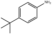 4-tert-ブチルアニリン 化学構造式
