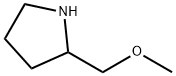 2-(甲氧基甲基)吡咯烷, 76946-27-5, 结构式