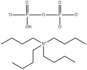 三(四丁基铵)氢焦磷酸钾盐 结构式