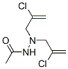 N',N'-ビス(2-クロロアリル)アセトヒドラジド 化学構造式