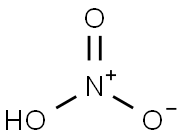 Nitric acid Struktur