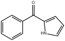2-ベンゾイル-1H-ピロール 化学構造式