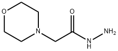 2-吗啉-4-基乙酰肼 结构式
