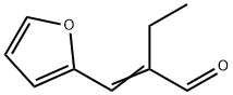 2-ethyl-3-(2-furyl)acrylaldehyde Structure