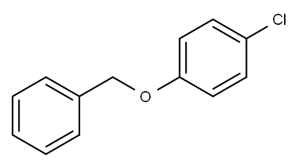 4-BENZYLOXYCHLOROBENZENE Struktur