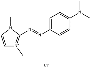 2-((4-(Dimethylamino)phenyl)azo)-1,3-dimethyl-1H-imidazoliumchlorid