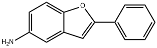 2-苯基-1-苯呋喃-5-胺, 77084-15-2, 结构式