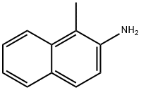 2-NAPHTHALENAMINE, 1-METHYL- Structure