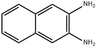  2,3-diaminonaphthalene Struktur