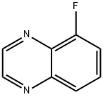 Quinoxaline, 5-fluoro- (9CI) Structure