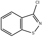 3-クロロ-1,2-ベンゾイソチアゾール 化学構造式