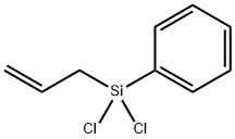 アリルジクロロフェニルシラン 化学構造式