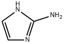 2-アミノ-1H-イミダゾール 化学構造式