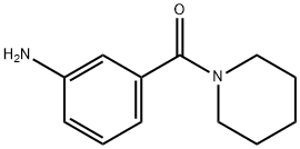 3-(哌啶-1-基羰基)苯胺, 77201-13-9, 结构式