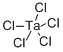 ペンタクロロタンタル(V) 化学構造式