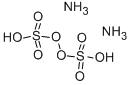 ペルオキソ二硫酸アンモニウム 化学構造式