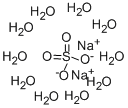 十水合硫酸钠, 7727-73-3, 结构式