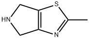 2-METHYL-5,6-DIHYDRO-4H-PYRROLO[3,4-D]THIAZOLE Structure
