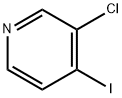 3-クロロ-4-ヨードピリジン 化学構造式