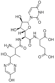 ニッコマイシンJ 化学構造式