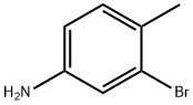 3-溴-4-甲基苯胺 结构式
