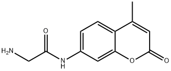 2-氨基-N-(4-甲基-2-氧代-2H-色烯-7-基)乙酰胺, 77471-42-2, 结构式