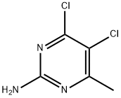 4,5-二氯-6-甲基嘧啶-2-胺, 7749-60-2, 结构式